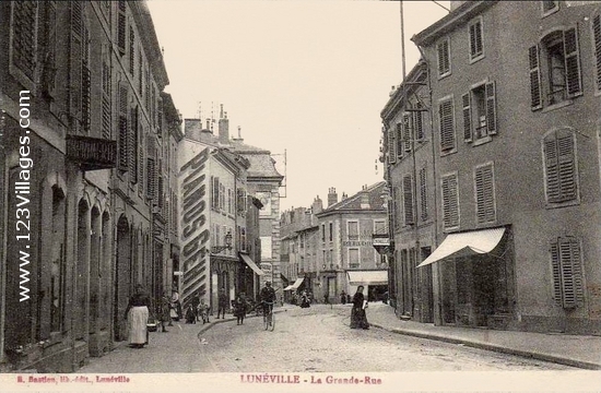 Carte postale de Lunéville