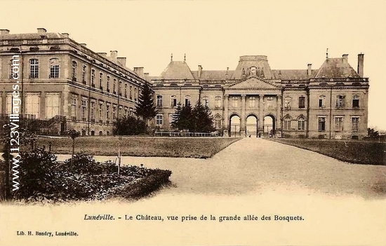 Carte postale de Lunéville