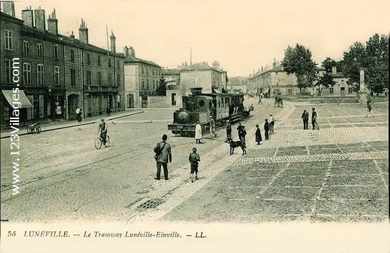 Carte postale de Lunéville