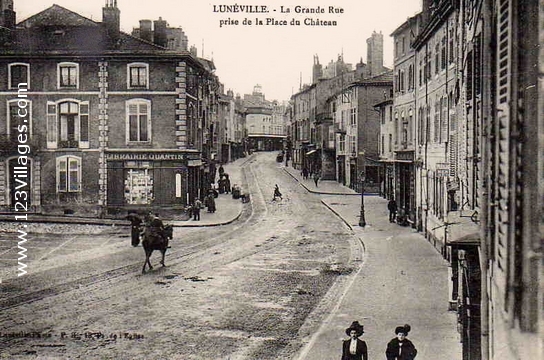 Carte postale de Lunéville