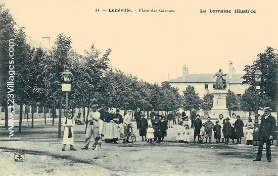 Carte postale de Lunéville