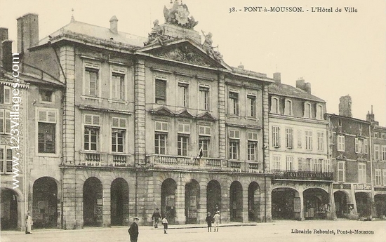 Carte postale de Pont-à-Mousson