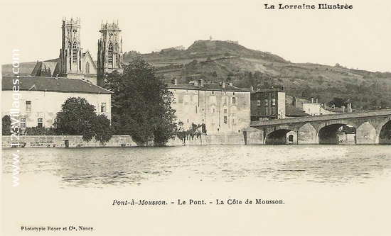 Carte postale de Pont-à-Mousson