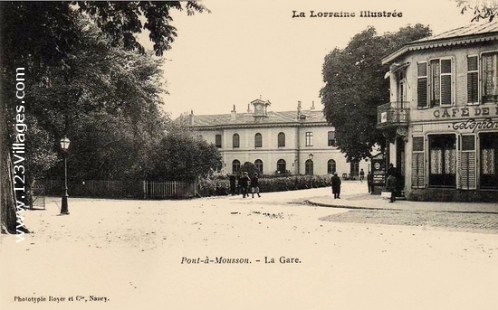 Carte postale de Pont-à-Mousson