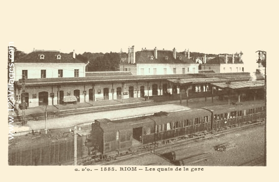 Carte postale de Riom