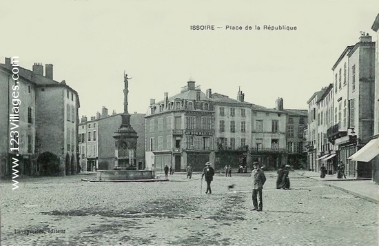 Carte postale de Issoire