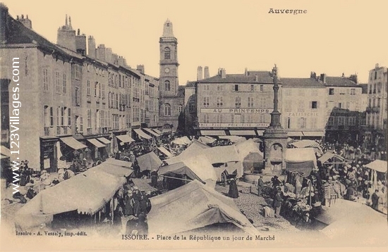 Carte postale de Issoire