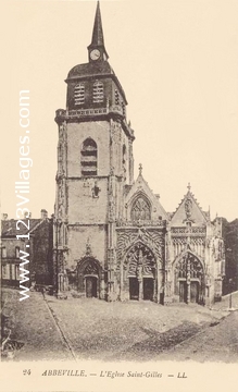 Carte postale de Abbeville