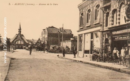 Carte postale de Albert