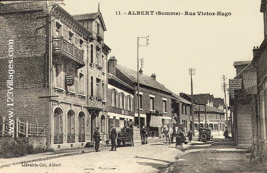 Carte postale de Albert