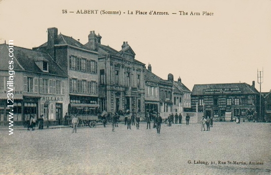 Carte postale de Albert