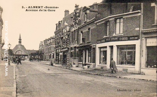 Carte postale de Albert