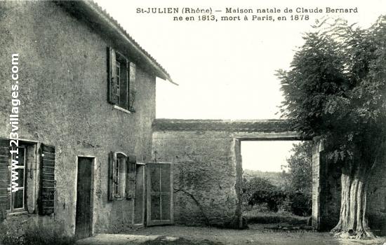 Carte postale de Saint-Julien