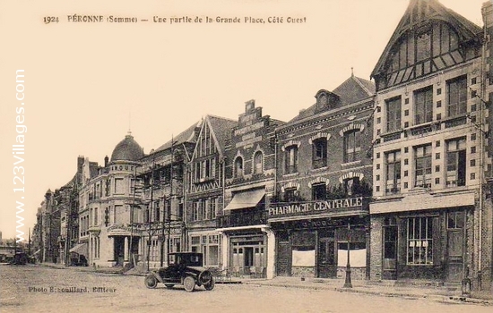 Carte postale de Péronne