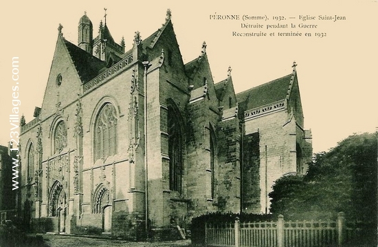 Carte postale de Péronne