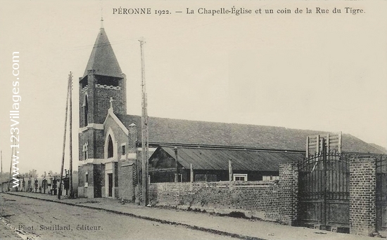 Carte postale de Péronne