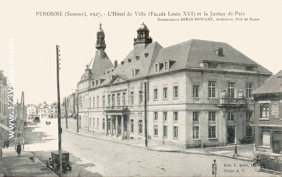 Carte postale de Péronne