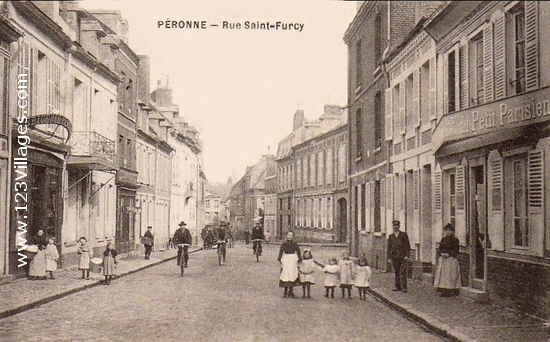 Carte postale de Péronne