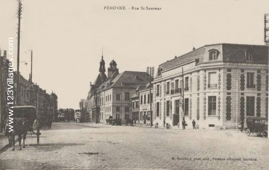 Carte postale de Péronne