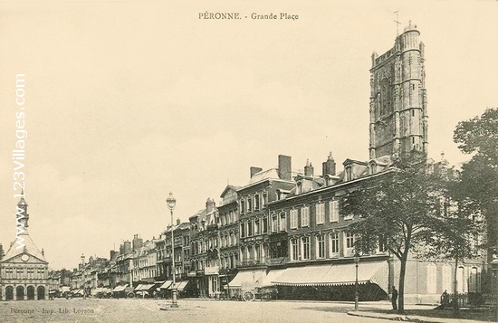 Carte postale de Péronne