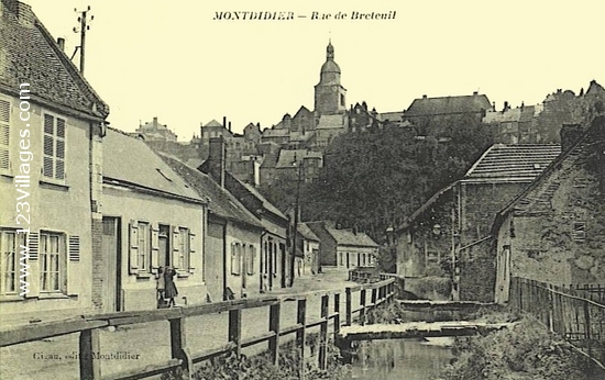 Carte postale de Montdidier