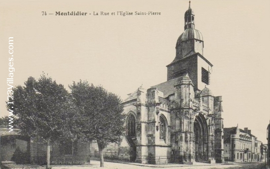 Carte postale de Montdidier