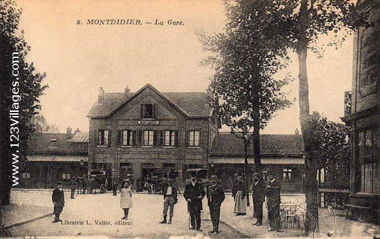 Carte postale de Montdidier