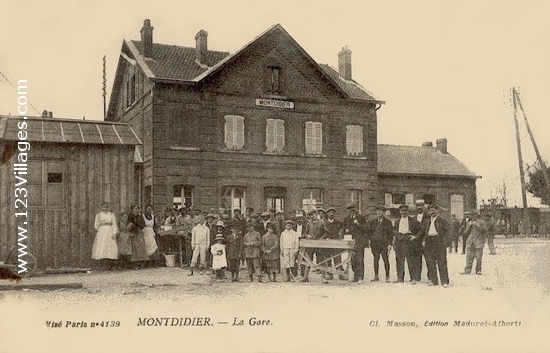 Carte postale de Montdidier