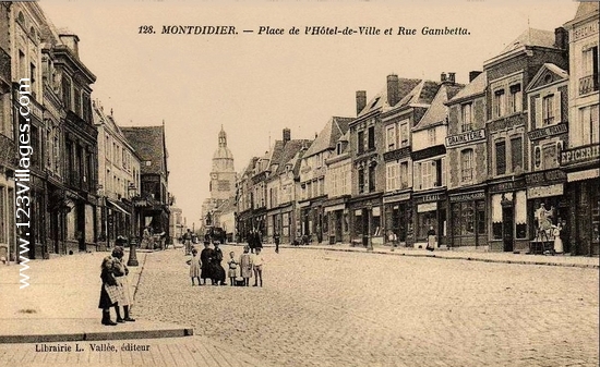 Carte postale de Montdidier