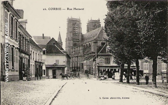 Carte postale de Corbie