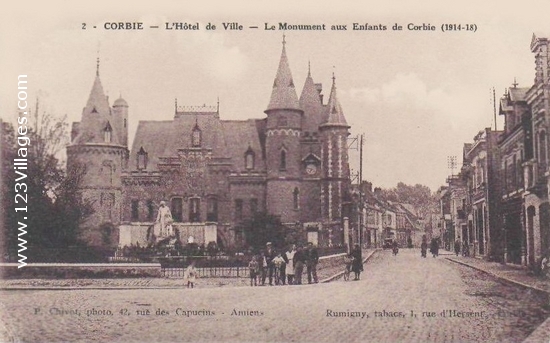 Carte postale de Corbie