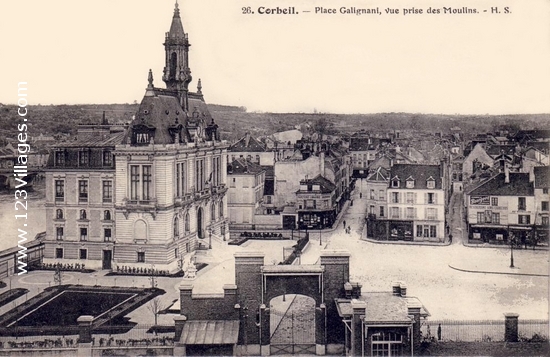 Carte postale de Corbeil-Essonnes