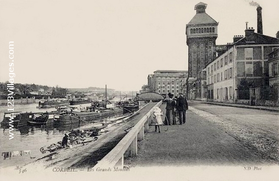 Carte postale de Corbeil-Essonnes