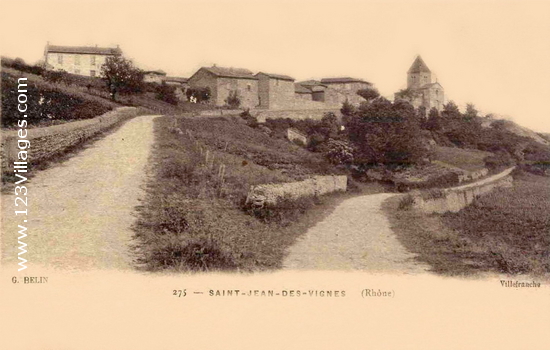 Carte postale de Saint-Jean-des-Vignes