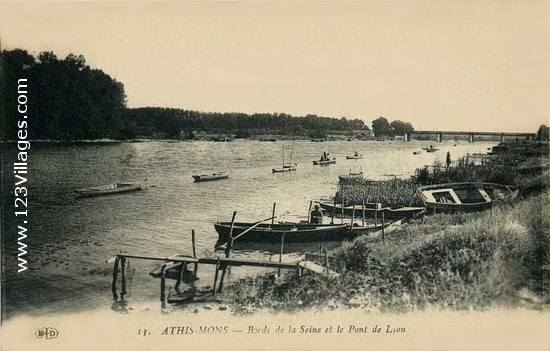 Carte postale de Athis-Mons