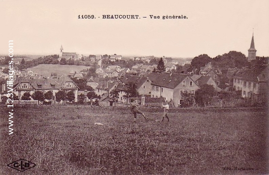 Carte postale de Beaucourt