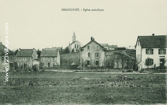 Carte postale de Beaucourt