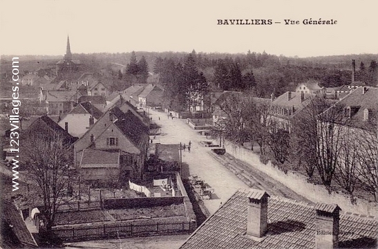 Carte postale de Bavilliers