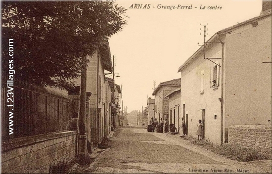 Carte postale de Arnas