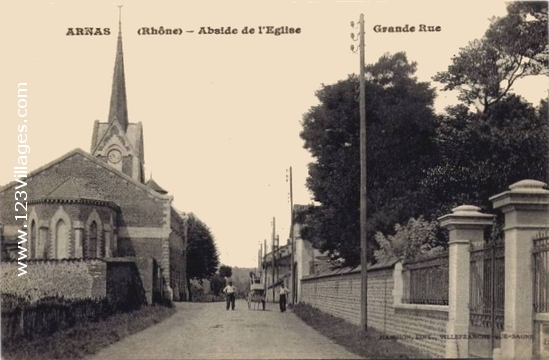 Carte postale de Arnas