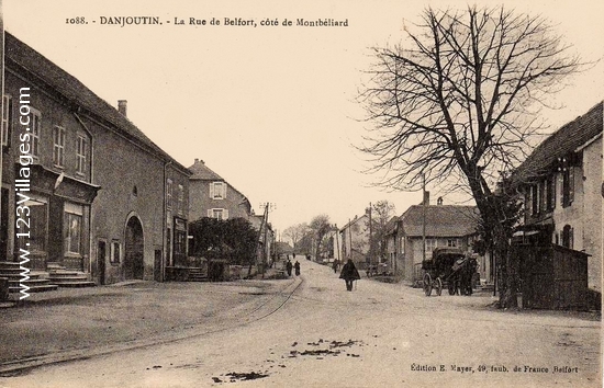 Carte postale de Danjoutin