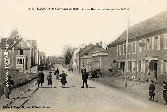 Carte postale de Danjoutin