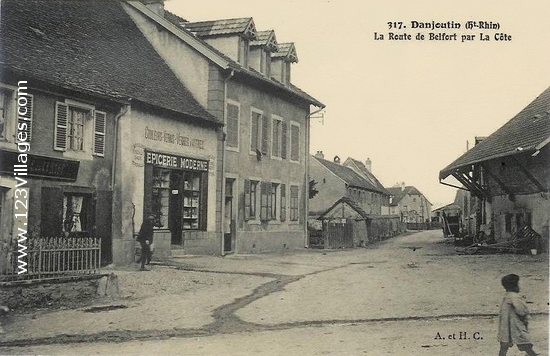 Carte postale de Danjoutin