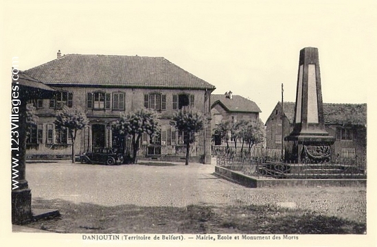 Carte postale de Danjoutin