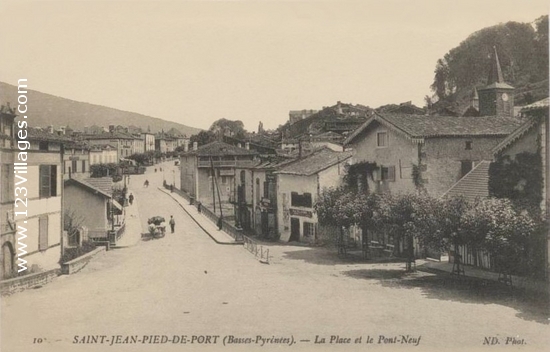 Carte postale de Saint-Jean-Pied-de-Port