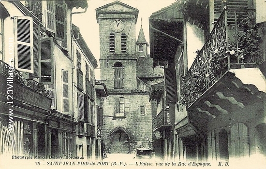 Carte postale de Saint-Jean-Pied-de-Port