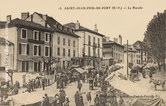 Carte postale de Saint-Jean-Pied-de-Port