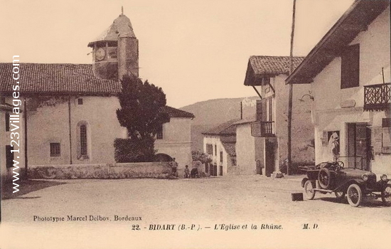 Carte postale de Bidart