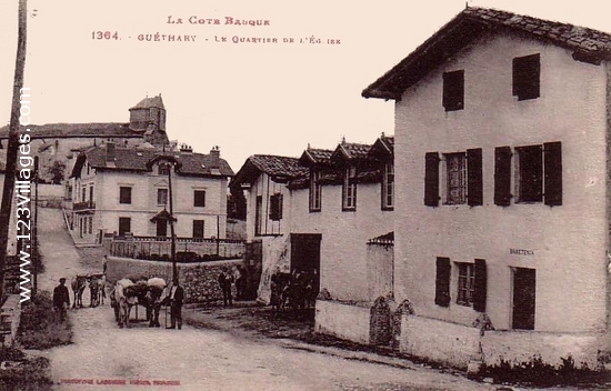 Carte postale de Guéthary