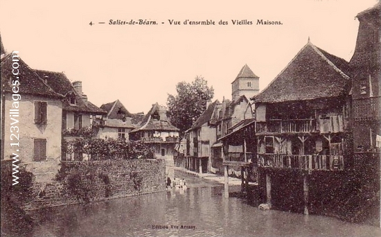 Carte postale de Salies-de-Béarn